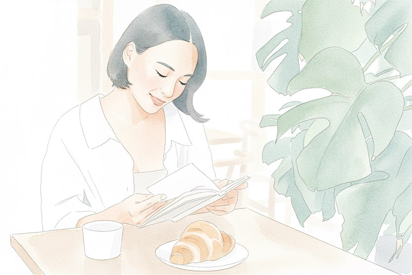 Woman practicing morning affirmations as part of a daily affirmation routine